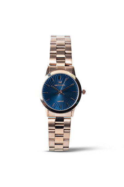 Imperial Men's Rose Gold Stainless Steel Watch, Blue Dial, Y121 Movement, But...
