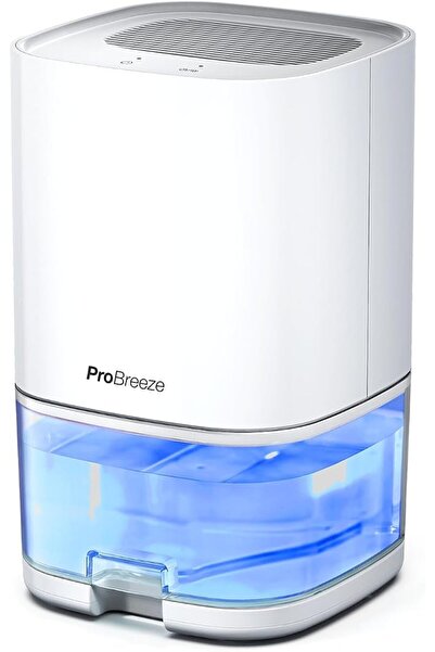 Pro Breeze مزيل رطوبة محمول سعة 1000 مل مع مؤقت لمدة 4 ساعات، إيقاف تلقائي، إ...
