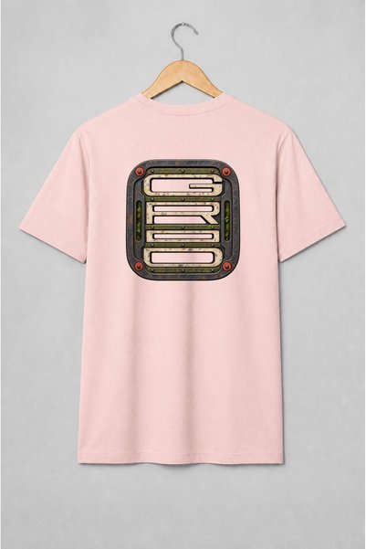 Generic Brand Tricou unisex cu Panou metalic post-apocaliptic
