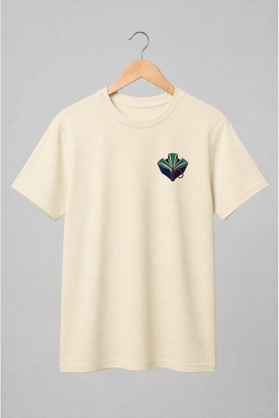 Generic Brand Tricou unisex cu Carte deschisă cu legătură artizanală