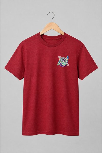 Generic Brand Tricou unisex cu Tablă de joc SF cu hartă hexagonală