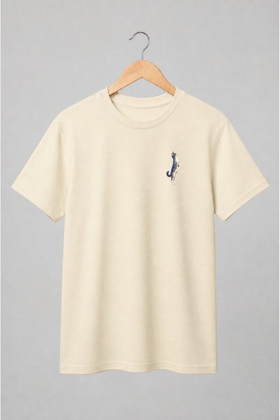 Generic Brand Tricou unisex cu Pisică gri cu ochi albastru stil realist