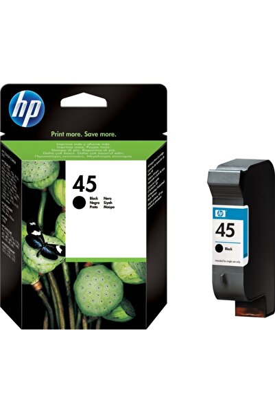 HP Cartus Cerneala Original Black, nr.45 pentru DeskJet, 51645AE