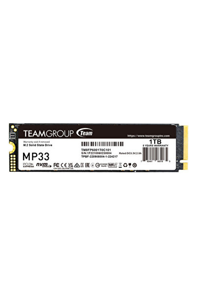 team group TeamGroup SSD MP33, TM8FP6001T0C101