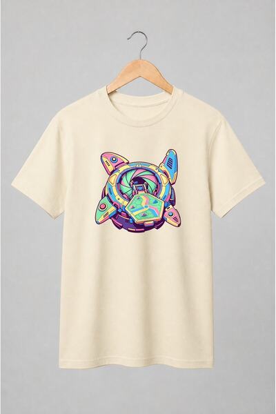 Generic Brand Tricou unisex cu Joc de masă în stil arcade cu tablă hexagonală