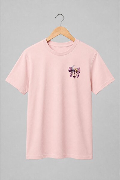 Generic Brand Tricou unisex cu Fundă cu lună și soare stil mistic