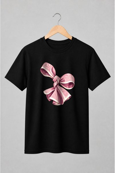Generic Brand Tricou unisex cu Fundă roz vintage
