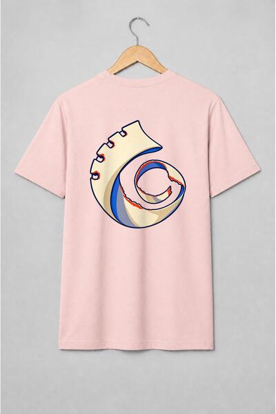 Generic Brand Tricou unisex cu Sul de pergament vintage
