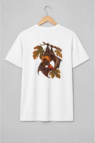 Generic Brand Tricou unisex cu Liliac cu smochină ilustrație vintage