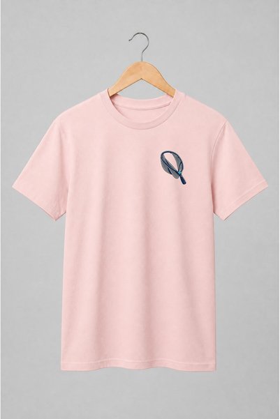 Generic Brand Tricou unisex cu Minciog de pescuit în stil ilustrat
