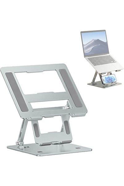 HASTHIP ® 2 in1 Laptop & Tablet Stand, Carbon Steel Multi-Angle Foldable Rise...