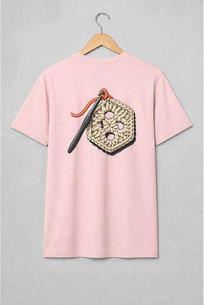Generic Brand Tricou unisex cu Ghem de lână și andrea pentru tricotat