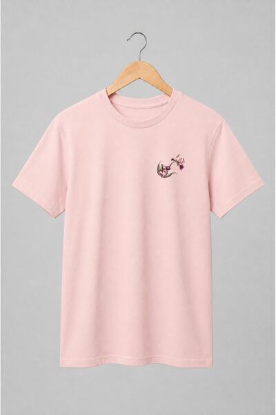 Generic Brand Tricou unisex cu Flacon de parfum și iris romantic