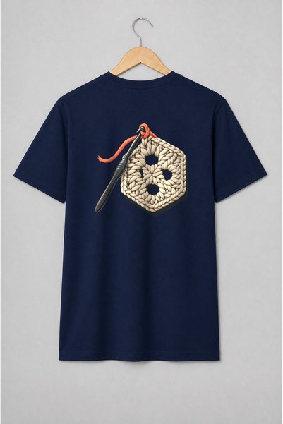 Generic Brand Tricou unisex cu Ghem de lână și andrea pentru tricotat