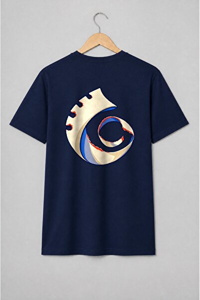 Generic Brand Tricou unisex cu Sul de pergament vintage