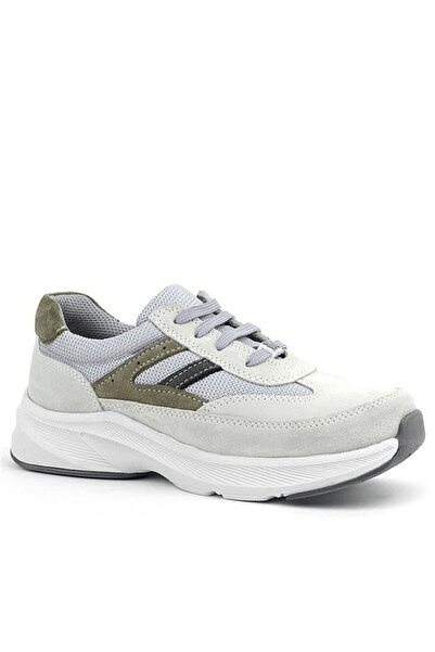 OrtopedikAL Rakerplus 3804-Vzhy Mink Khaki 100% Leather Men's Casual Sports S...