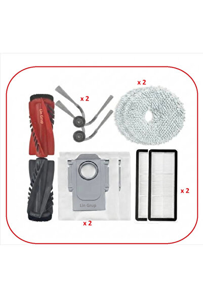 LİN GRUP Kit de piese de schimb pentru aspiratorul robot compatibil Roborock ...