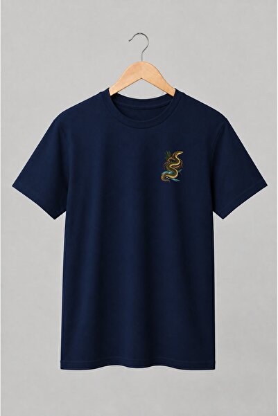 Generic Brand Tricou unisex cu Anghilă ilustrată pentru pescari