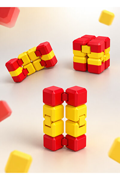 Taraftar Takımlı Infinity Cube – Sonsuz Küp & Hareketli Stres Küpü