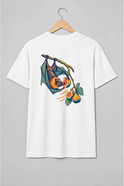 Generic Brand Tricou unisex cu Liliac cu smochină și smochini stil vintage