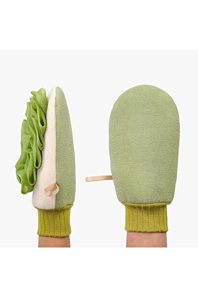 Yelajoy Deep Exfoliating Glove for Shower, Double-Sided Exfoliating Mitt,Mass...