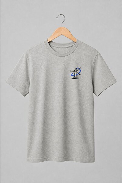 Generic Brand Tricou unisex cu Rotor mecanic industrial în stil streetwear