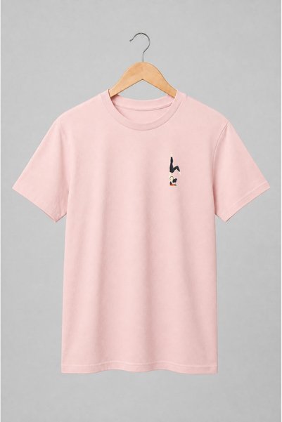 Generic Brand Tricou unisex cu Poziție yoga inversată – stil wellness