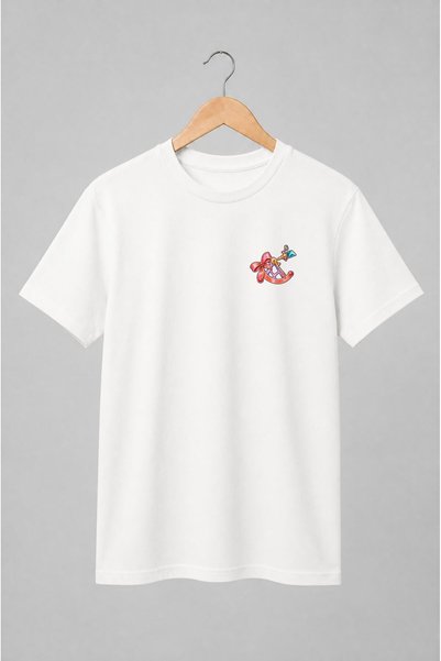 Generic Brand Tricou unisex cu Simbol Săgetător cu arc și săgeată fantasy