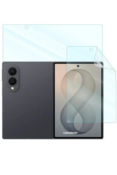 corcishop Samsung Galaxy Z Fold 8 Uyumlu 360 Ön Arka Ekran Ve Kasa Koruyucu F...