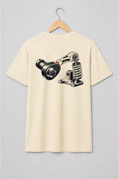 Generic Brand Tricou unisex cu Suspensie moto mecanică