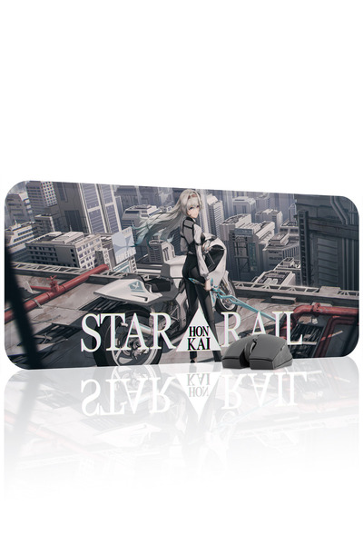 mousepad bastir Firefly Honkai: Star Rail Anime V1 - 70x30 Gaming Mouse Pad Α...