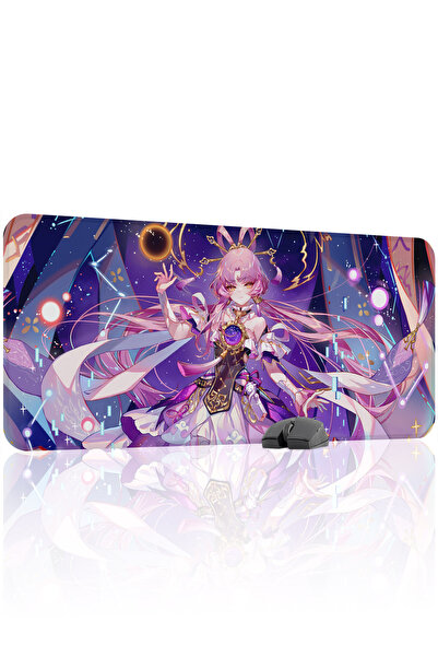 mousepad bastir Fu Xuan Honkai: Star Rail Anime V1 - 90x40 Gaming Mouse Pad Α...