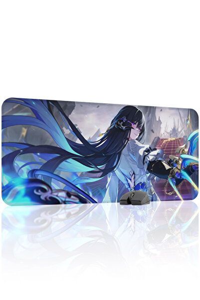 mousepad bastir The Dahlia Honkai: Star Rail Anime V3 - 90x40 Gaming Mouse Pa...