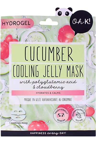 OH K! Hydrogel Sheet Mask - Cucumber Cooling Jelly by for Unisex - 1 Pc Mask