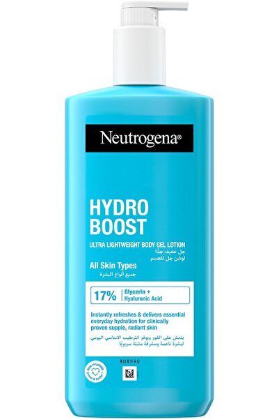 Neutrogena Hydro Boost Body Gel Lotion 400ml Ultra Lightweight For All Skin T...