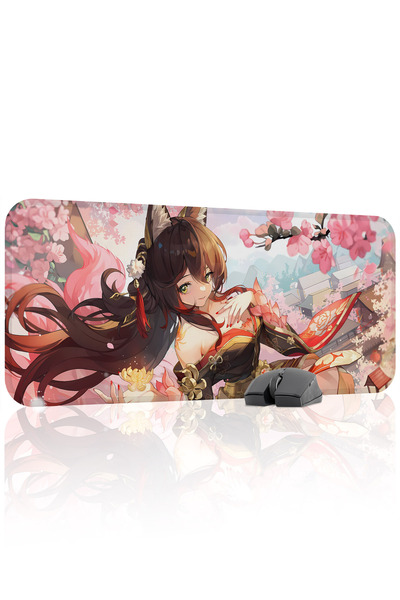 mousepad bastir Fugue Honkai: Star Rail Anime V4 - 70x30 Gaming Mouse Pad Αντ...