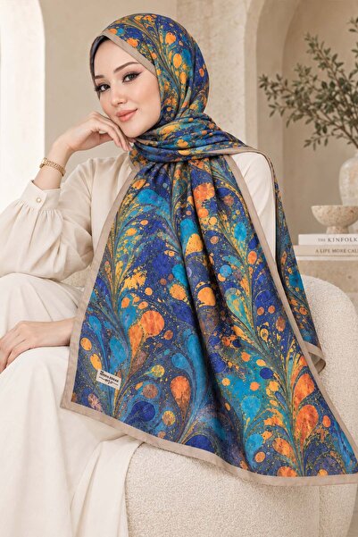 Big ModaEbrar Patterned Soft Shawl - 023