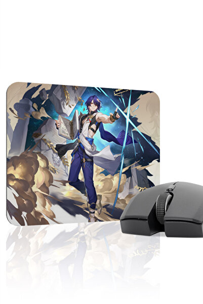 mousepad bastir Δρ. Ratio Honkai: Star Rail Anime V5 - 22x18 Gaming Mouse Pad...