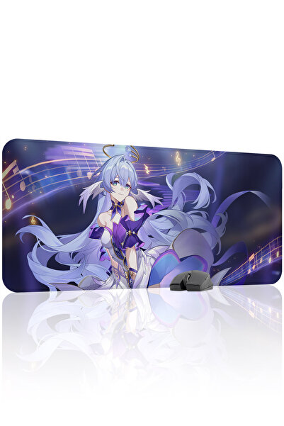 mousepad bastir Robin Honkai: Star Rail Anime V1 - 90X40 Gaming Mouse Pad Mou...