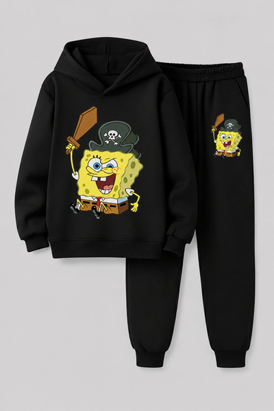 VODEXA Hooded Kids Sweatshirt and Sweatpants Set – Winter Bottom and Top Set