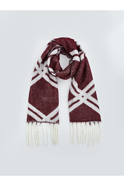 LC Waikiki Rmz Gi̇yi̇m Farkiyla Geometric Embroidered Women's Scarf