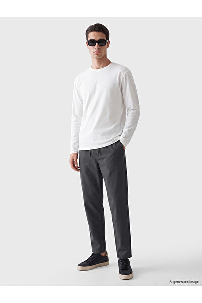 LC Waikiki Rmz Gi̇yi̇m Farkiyla Relax Fit Gabardine Men's Trousers
