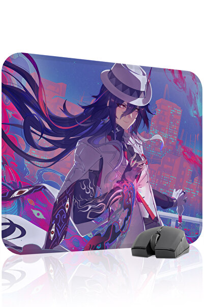 mousepad bastir Ashveil Honkai: Star Rail Anime V2 - 48x40 Gaming Mouse Pad Α...