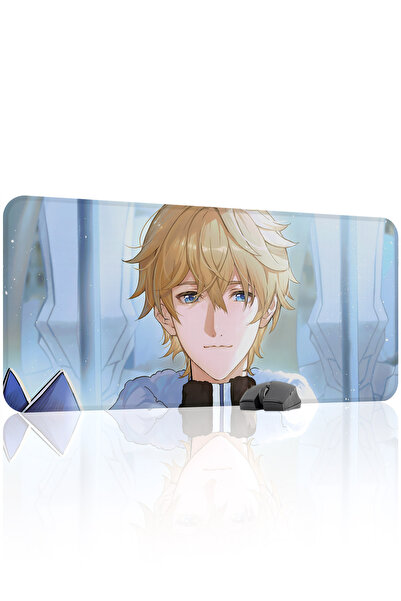 mousepad bastir Gepard Honkai: Star Rail Anime V4 - 90x40 Gaming Mouse Pad Αν...
