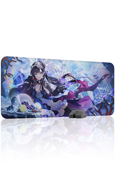 mousepad bastir Hysilens Honkai: Star Rail Anime V4 - 90x40 Gaming Mouse Pad ...
