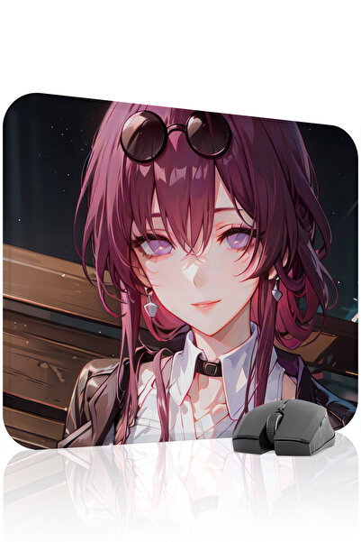 mousepad bastir Kafka Honkai: Star Rail Anime V2 - 48x40 Gaming Mouse Pad Αντ...