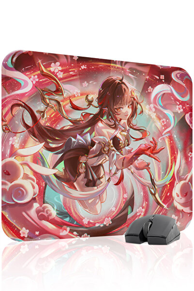 mousepad bastir Lingsha Honkai: Star Rail Anime V5 - 48x40 Gaming Mouse Pad Α...