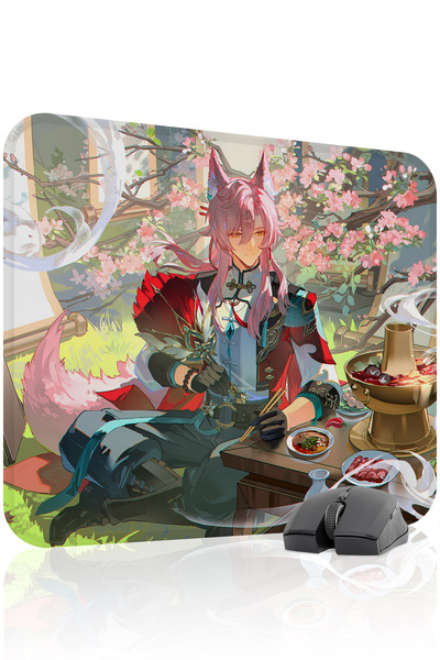 mousepad bastir Jiaoqiu Honkai: Star Rail Anime V5 - 48x40 Gaming Mouse Pad Α...