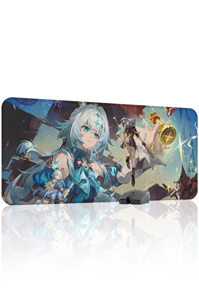 mousepad bastir Cerydra Honkai: Star Rail Anime V3 - 90x40 Gaming Mouse Pad Α...