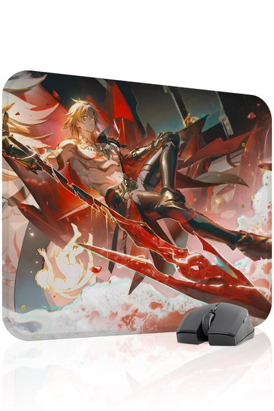 mousepad bastir Mydei Honkai: Star Rail Anime V4 - 48X40 Gaming Mouse Pad Mou...